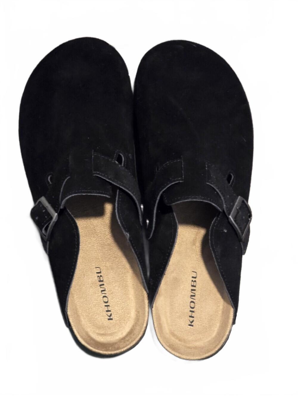 NWT KhomBu Damian Suede Cork Mule Clogs Men's 11